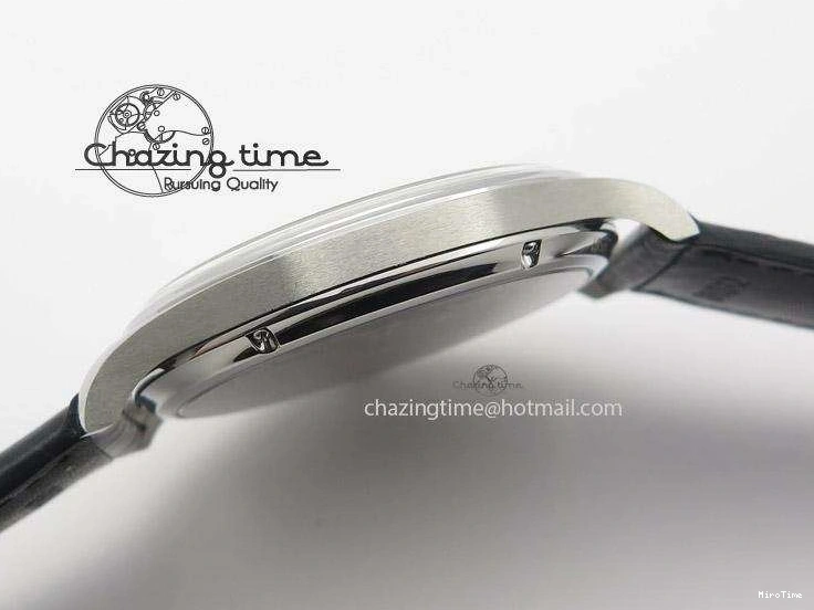 MIROTIME 0417 Sustainable Portuguese IW545408 White Dial ZF 1:1 Best Edition On Dark Blue Leather Strap 7335